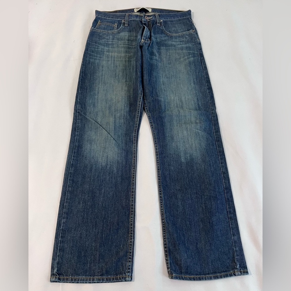 Wrangler Jeans Mens 32x30 Relaxed Fit Straight‎ Leg Denim